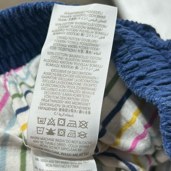 Mini Boden Lined Pull-On‎ Corduroy Pants Embroidered Heart Pockets Girls 5Y - 6Y - Picture 5 of 6